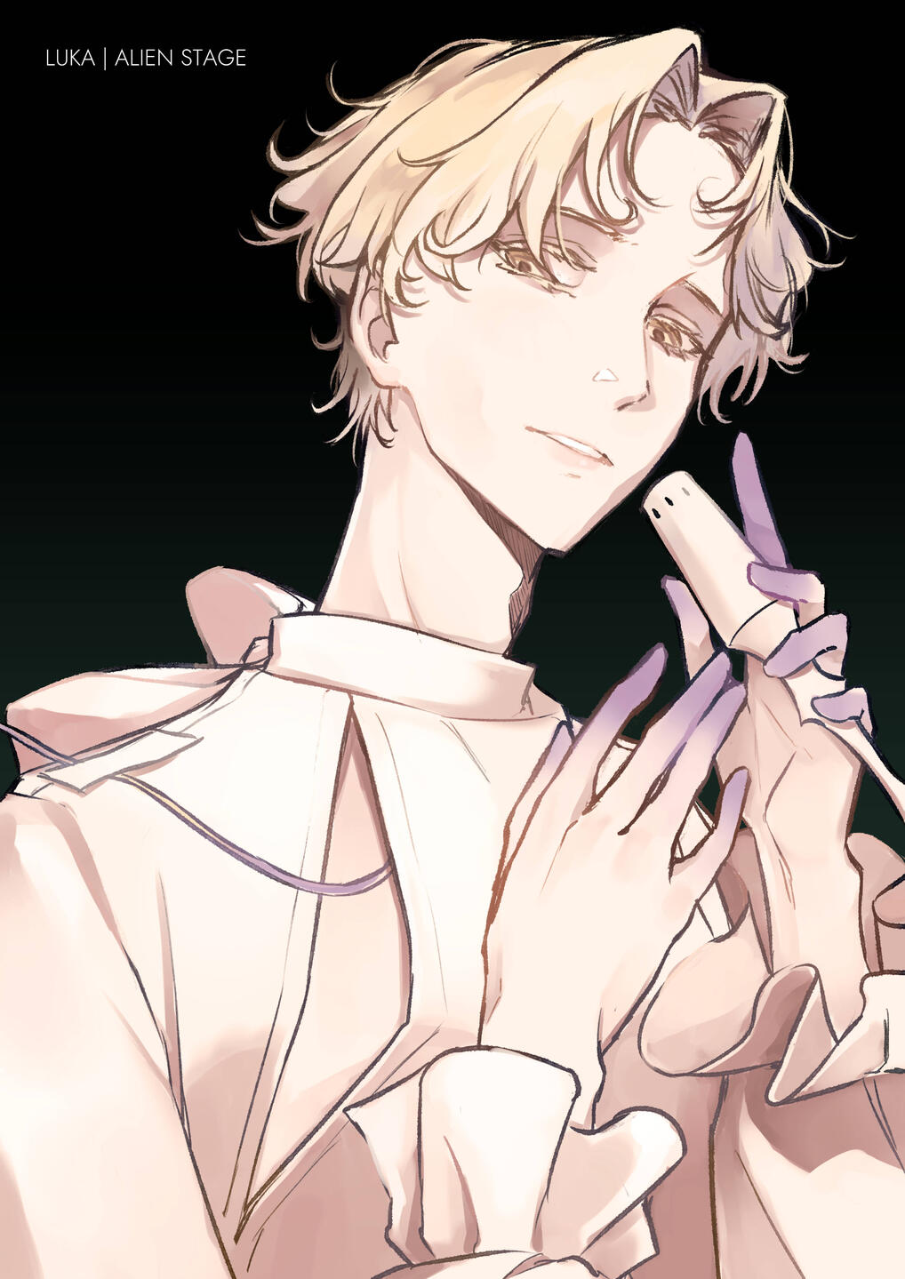 Luka from ALIEN STAGE for mika's birthday