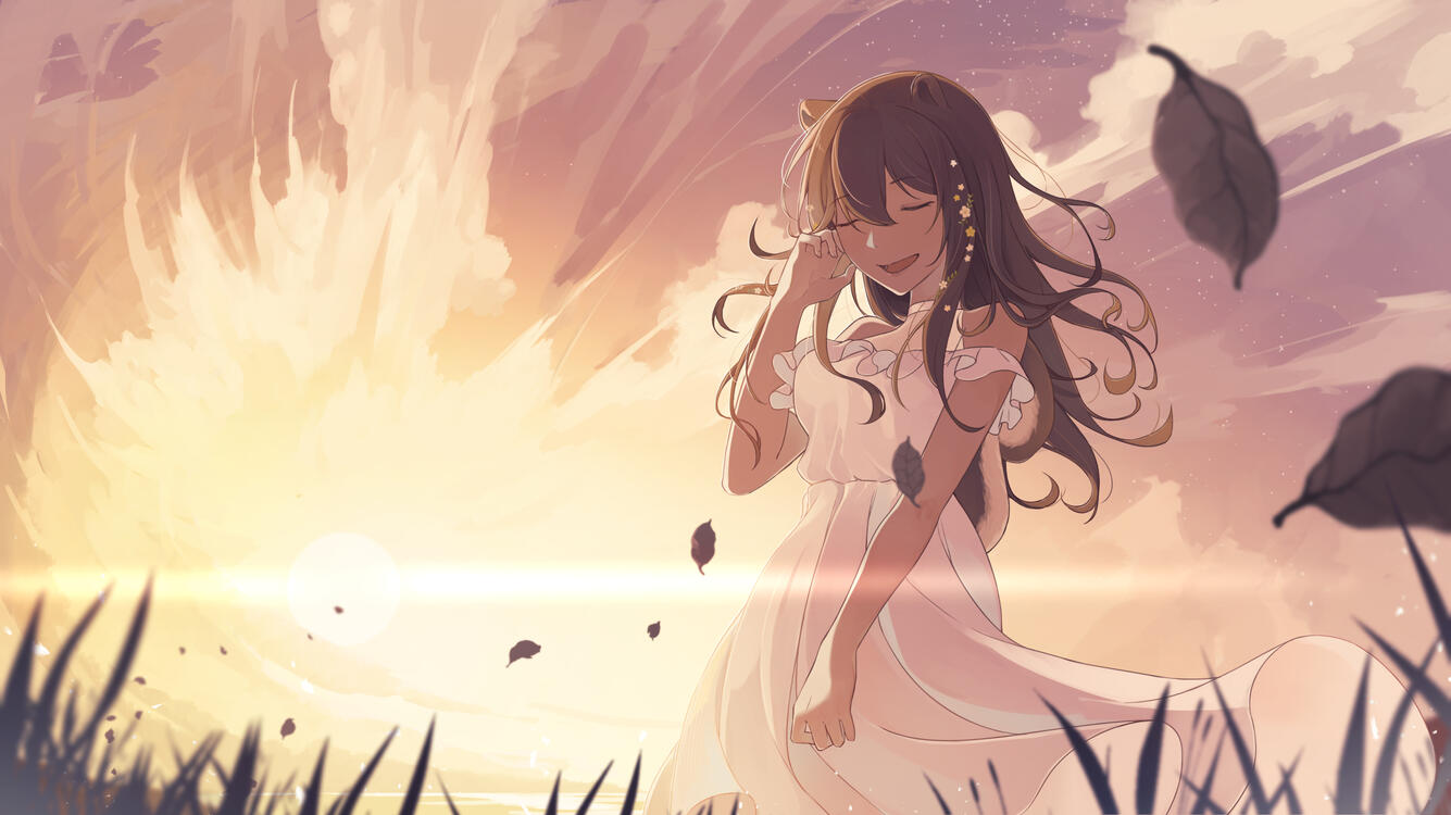 Ayu in Sunset Commission by Sunraku on Twitter